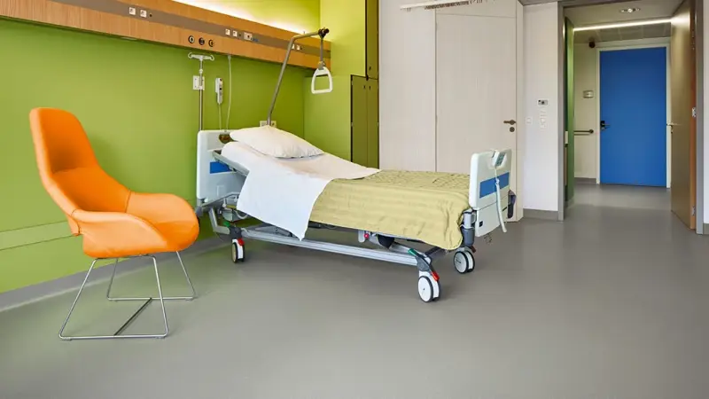 Fornecedor de piso hospitalar